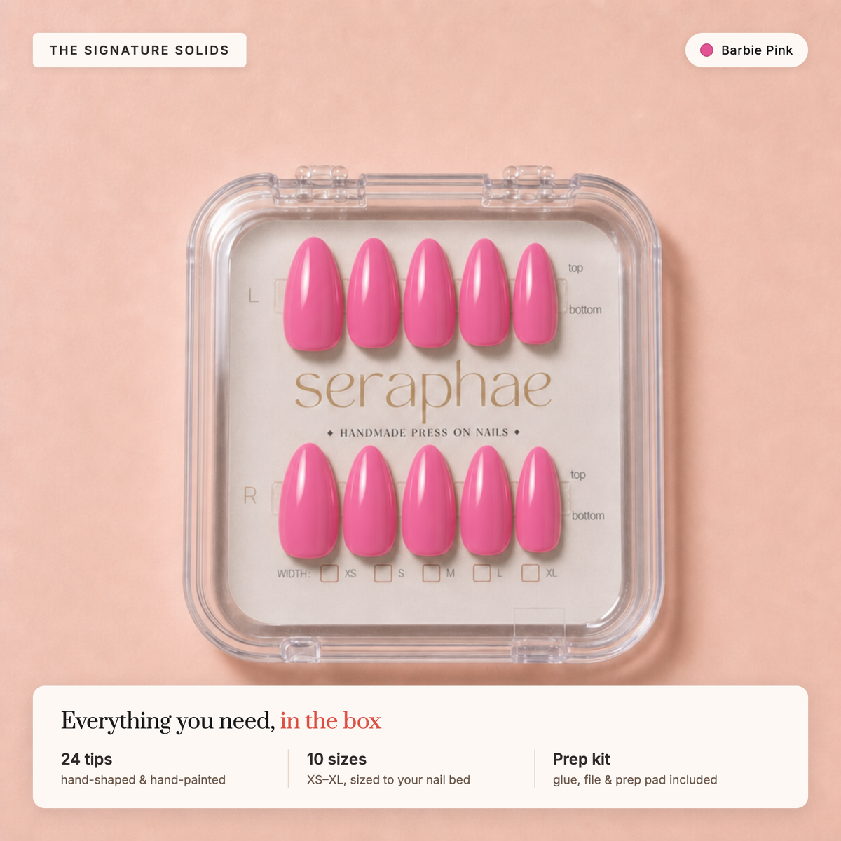 The Signature Solids — Barbie Pink