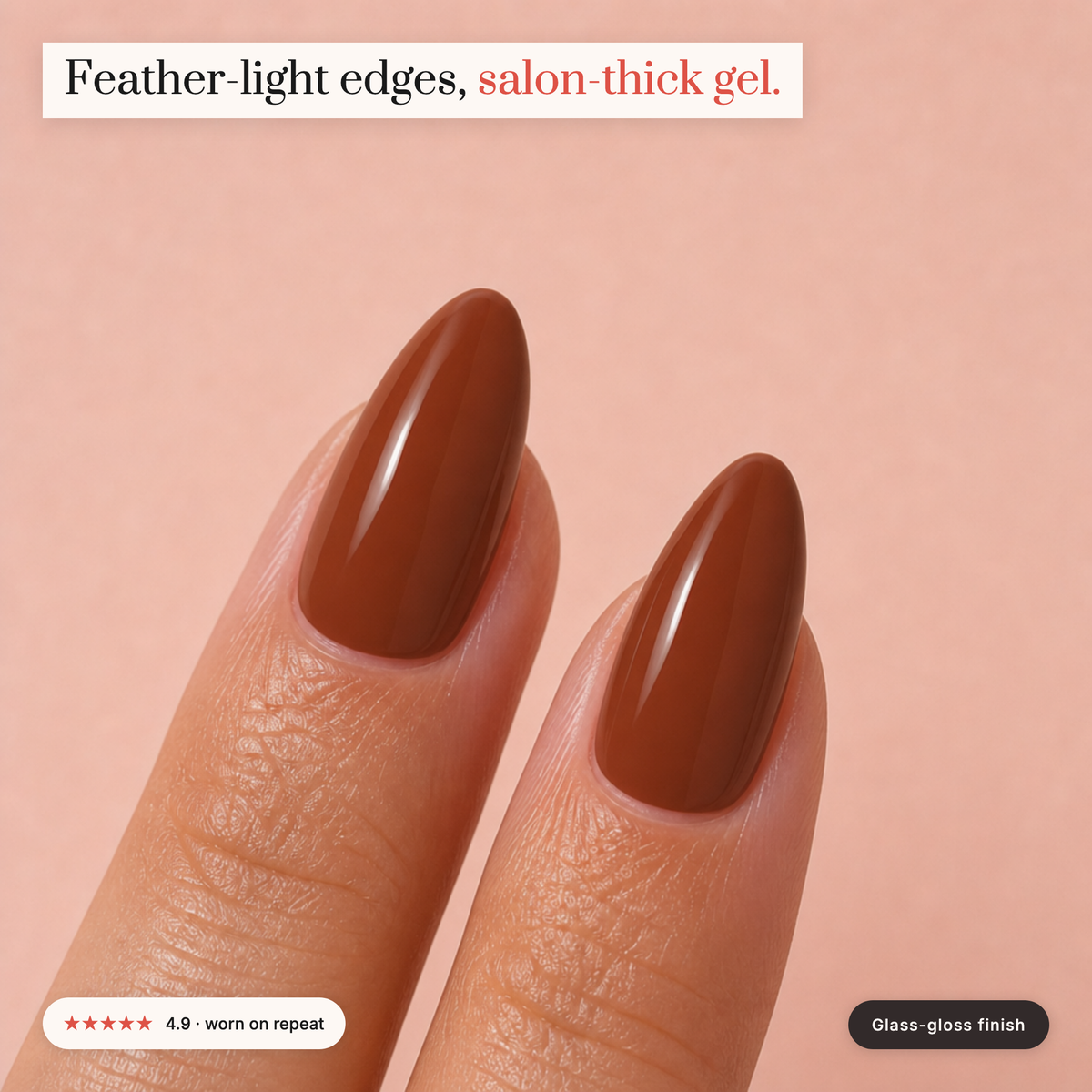 The Signature Solids — Burnt Sienna