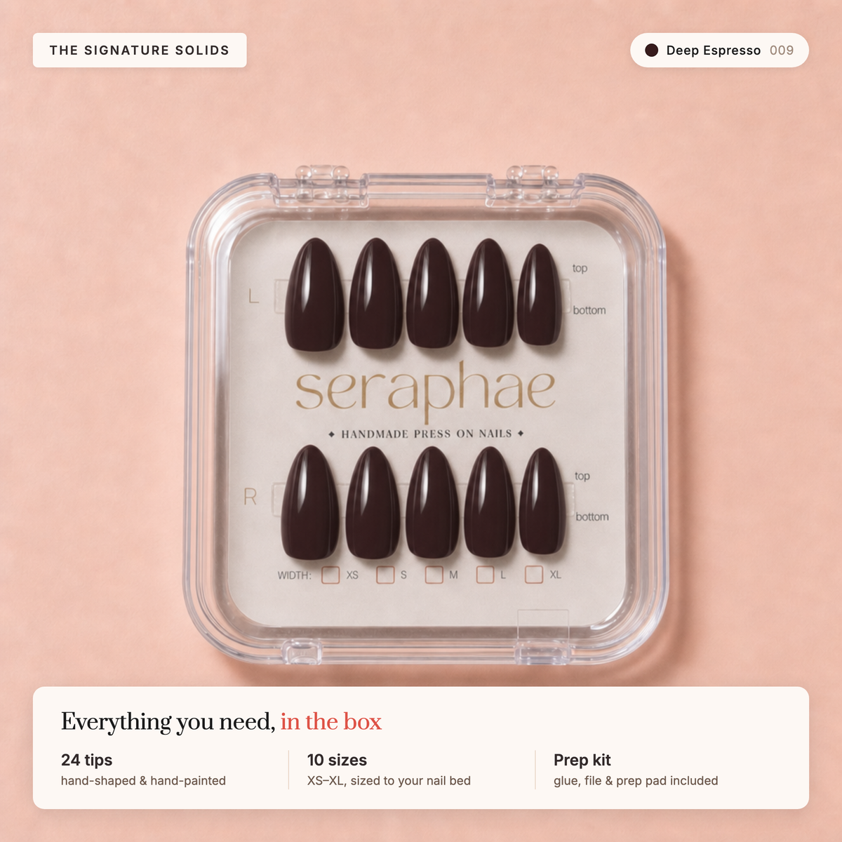 The Signature Solids — Deep Espresso