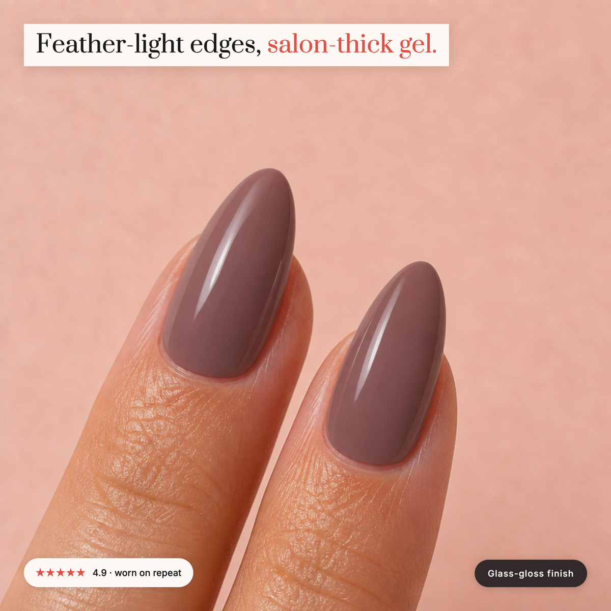 The Signature Solids — Dusty Mauve