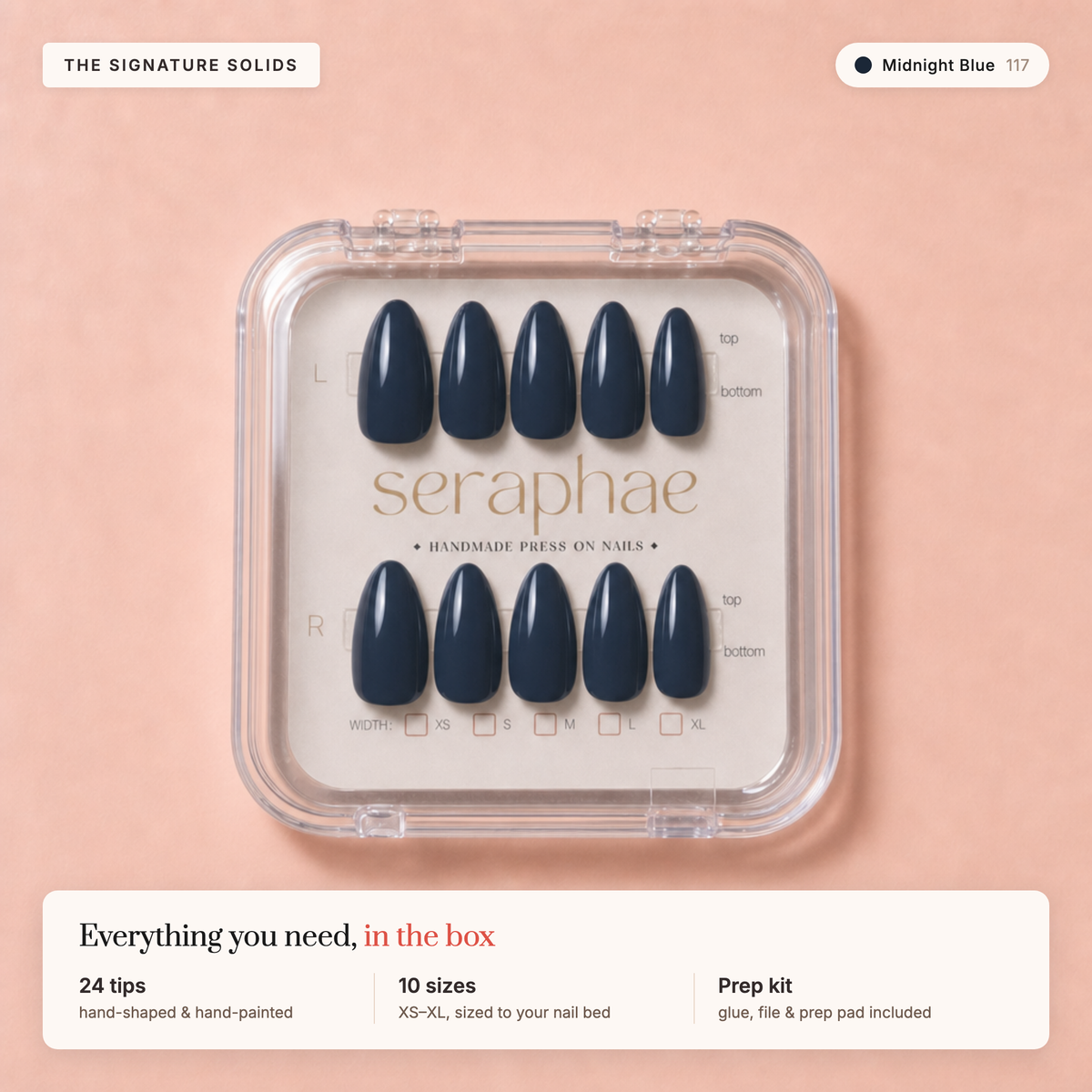 The Signature Solids — Midnight Blue