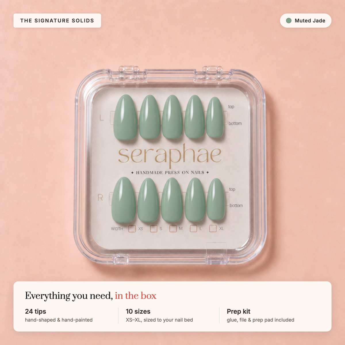 The Signature Solids — Muted Jade