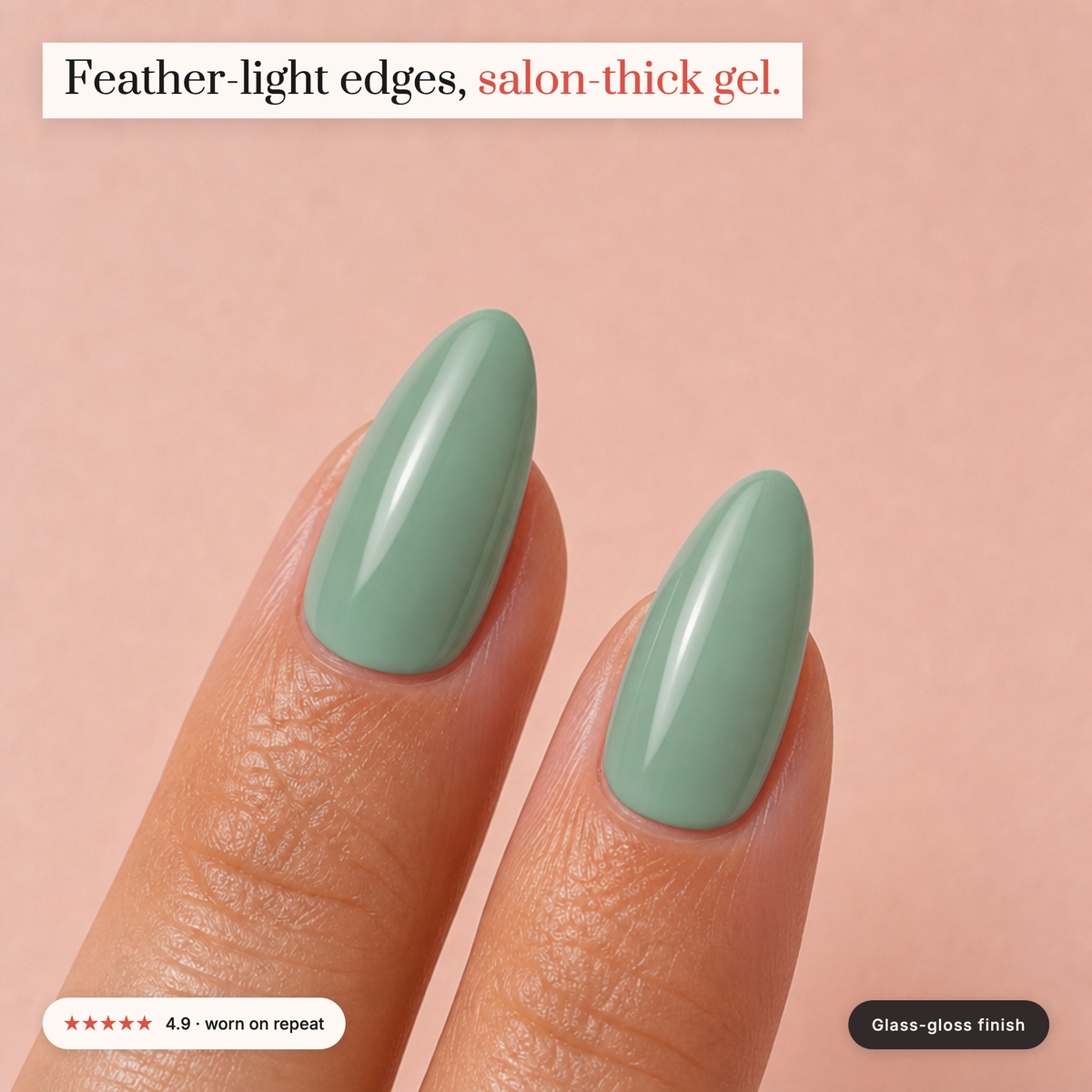 The Signature Solids — Muted Jade