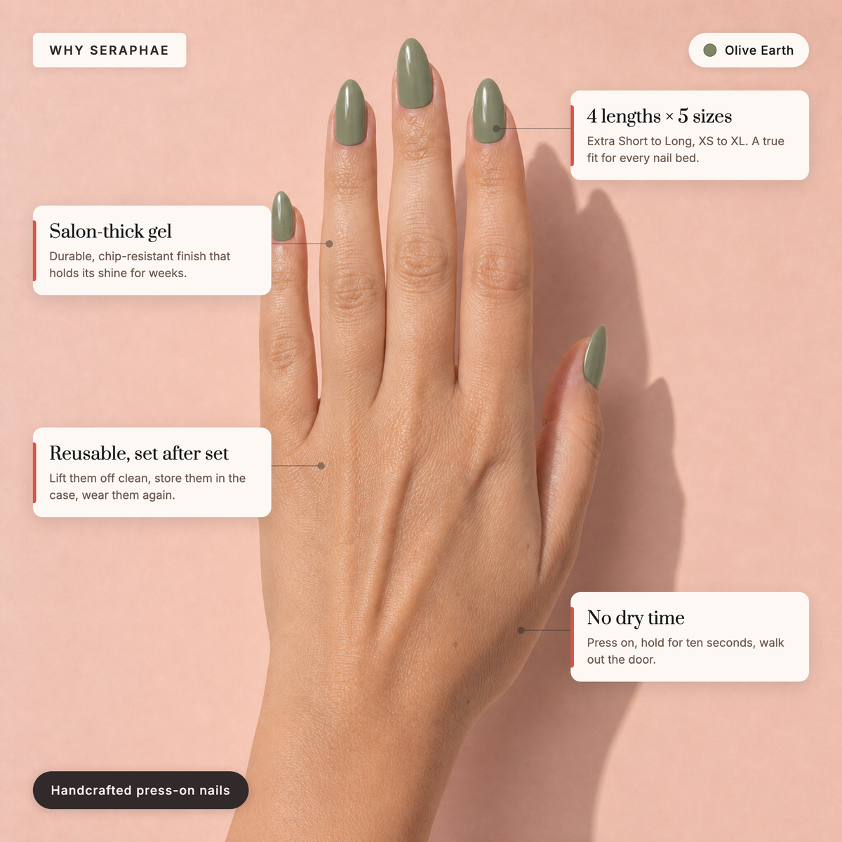 The Signature Solids — Olive Earth