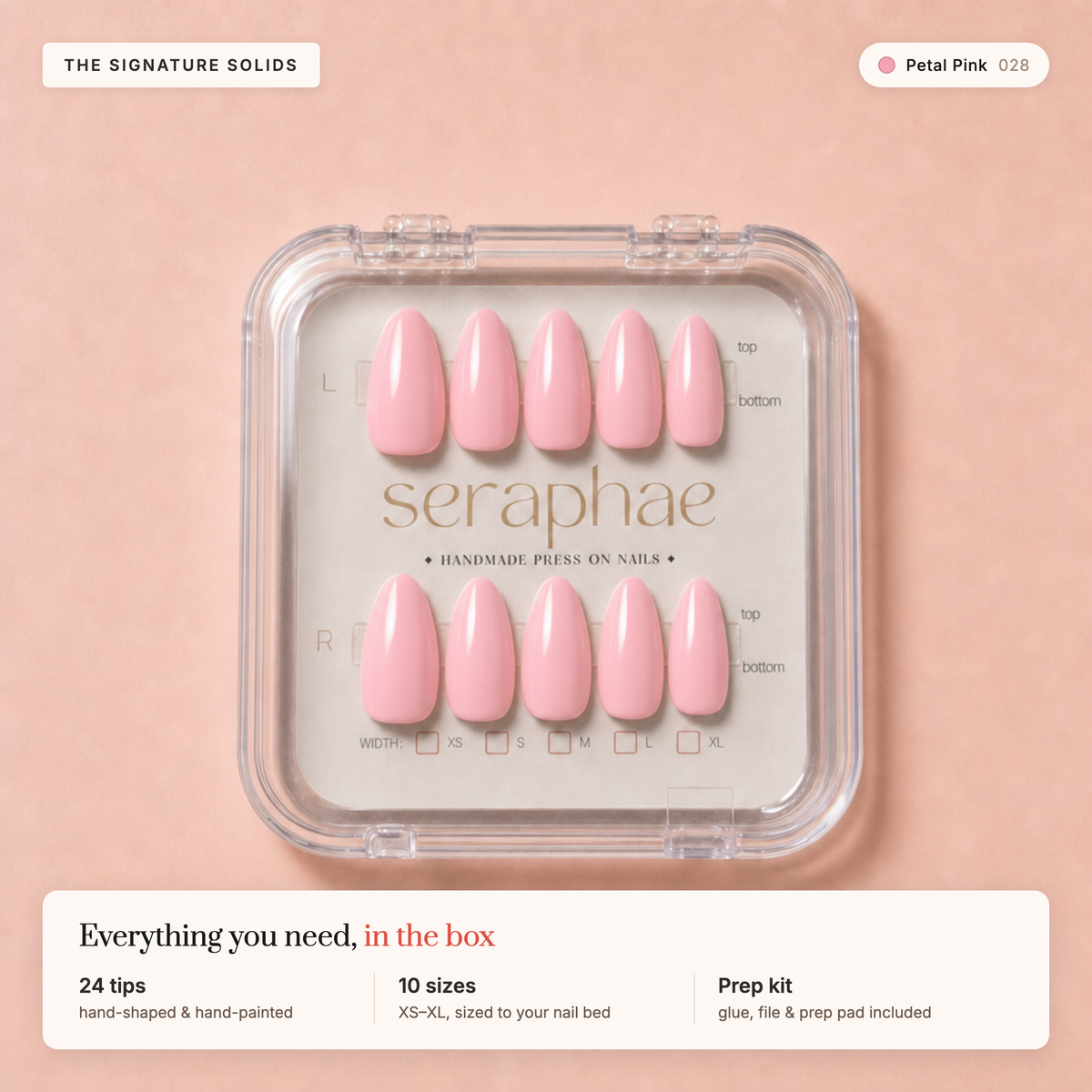 The Signature Solids — Petal Pink