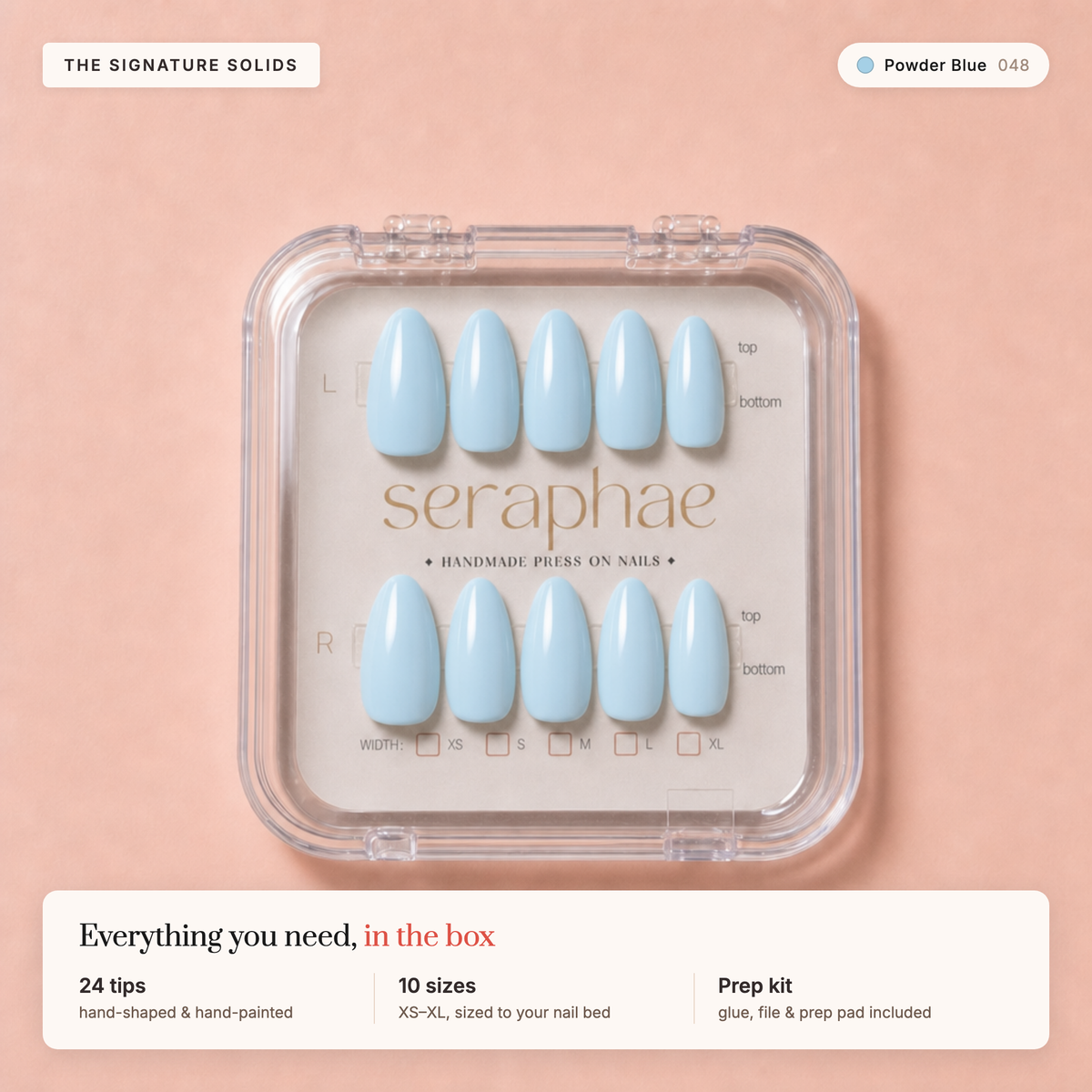 The Signature Solids — Powder Blue