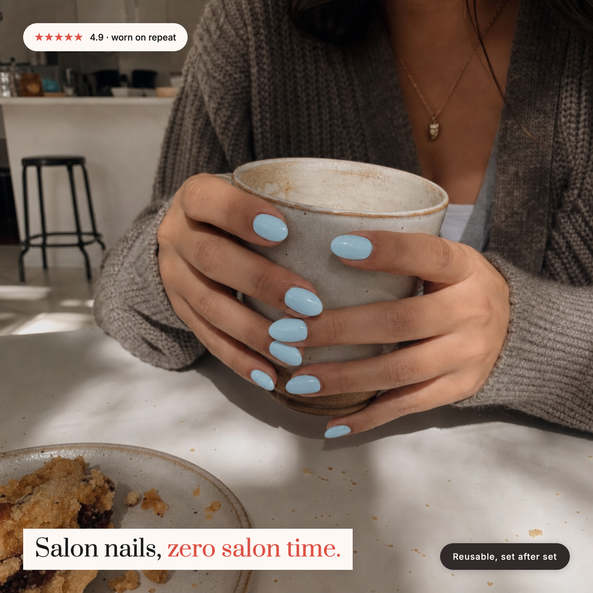 The Signature Solids — Powder Blue