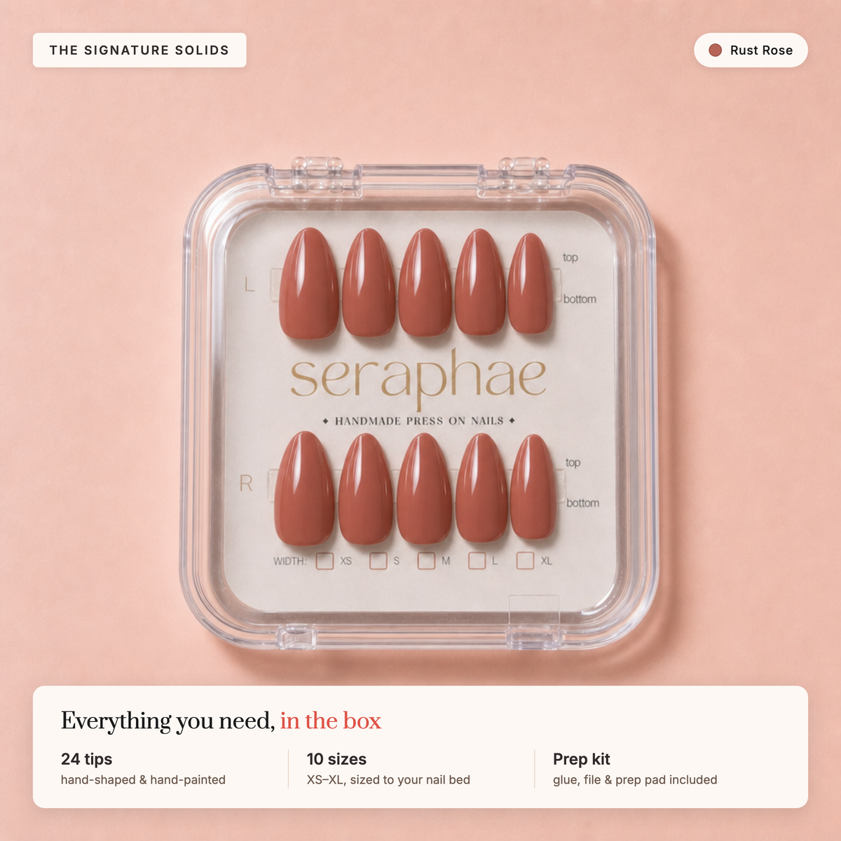 The Signature Solids — Rust Rose