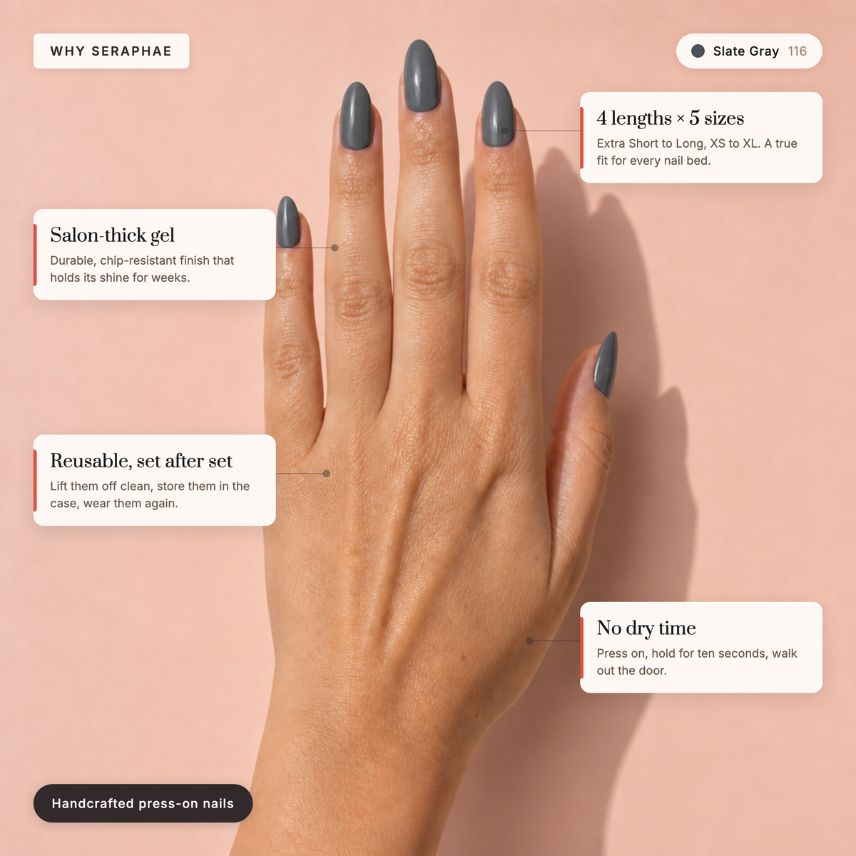 The Signature Solids — Slate Gray