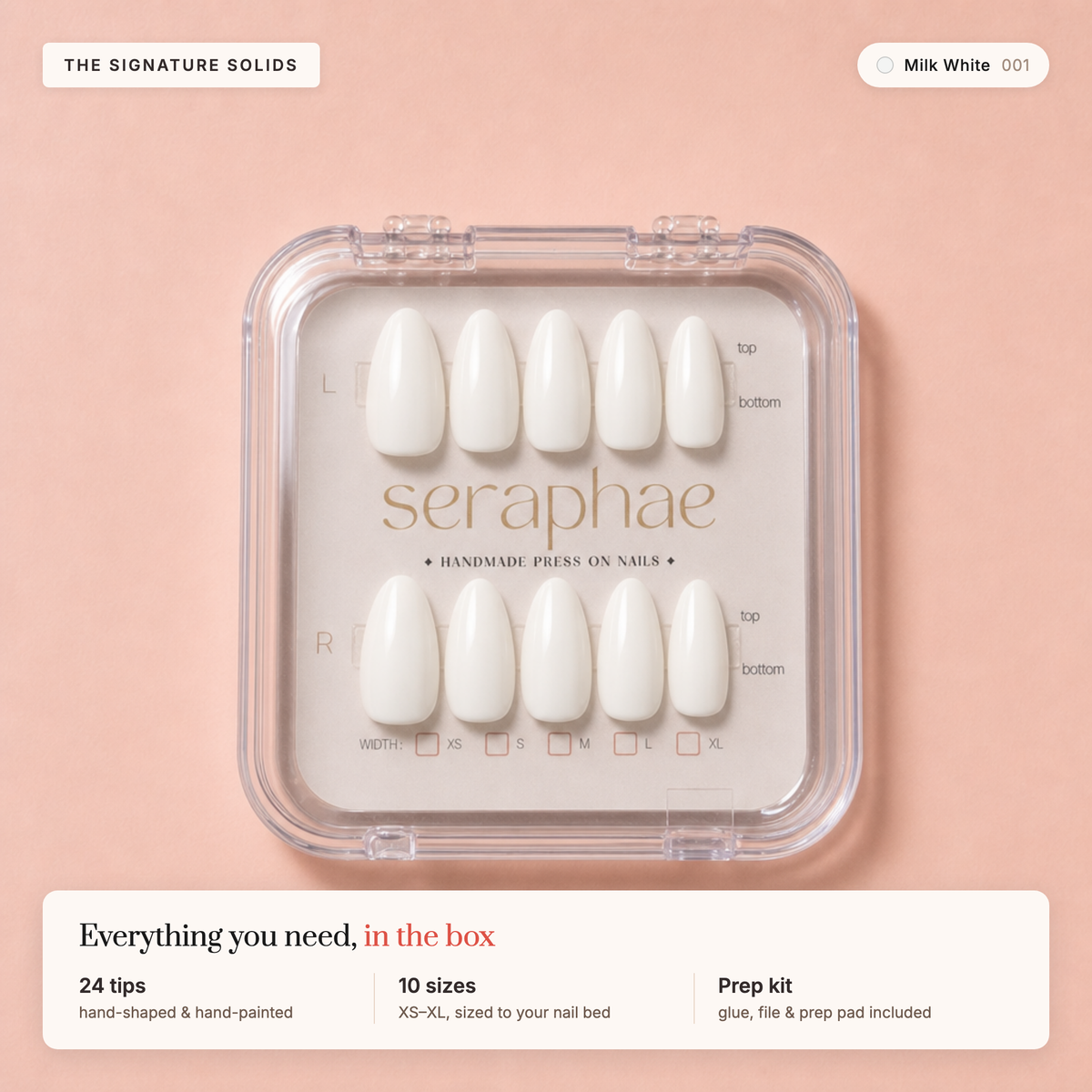 The Signature Solids — Milk White