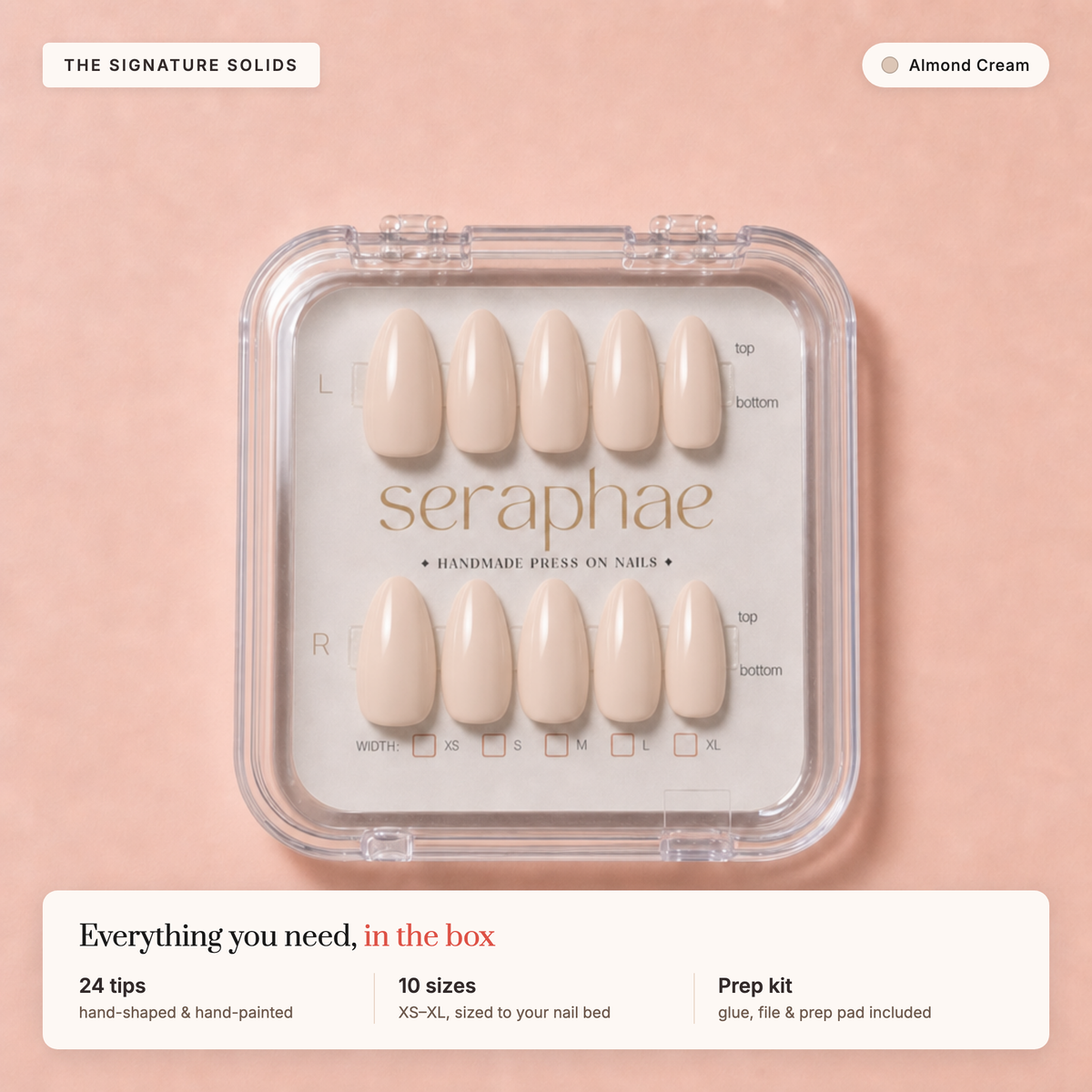 The Signature Solids — Almond Cream
