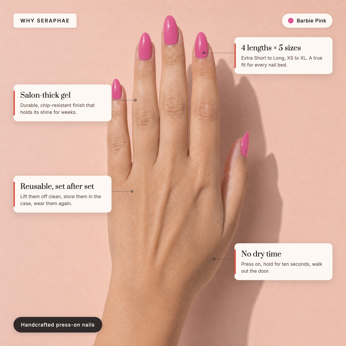 The Signature Solids — Barbie Pink