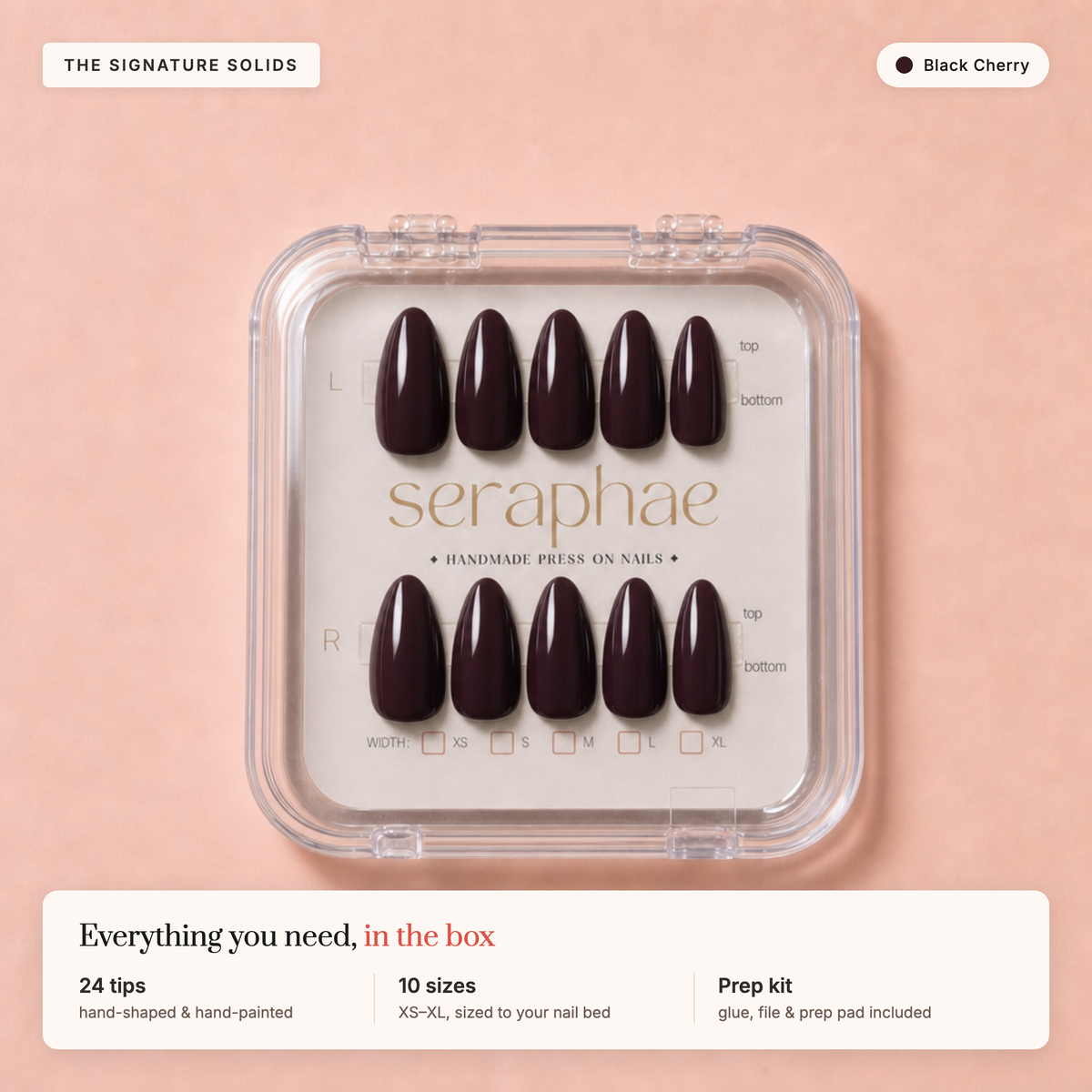 The Signature Solids — Black Cherry