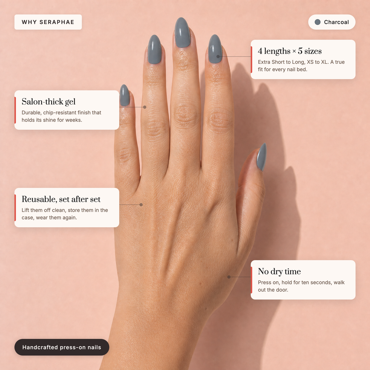 The Signature Solids — Charcoal