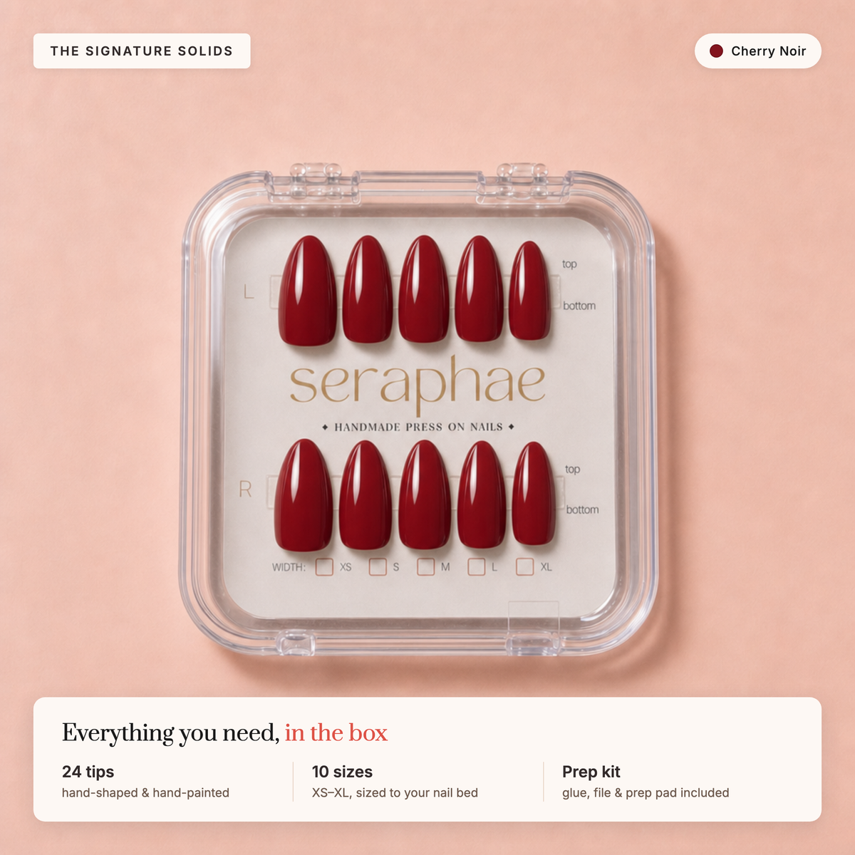 The Signature Solids — Cherry Noir