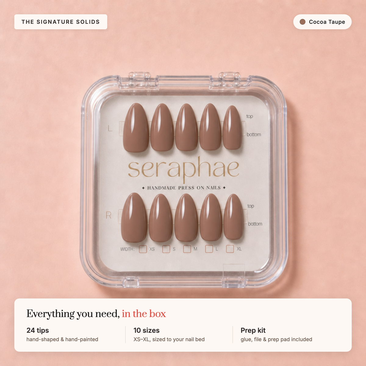 The Signature Solids — Cocoa Taupe