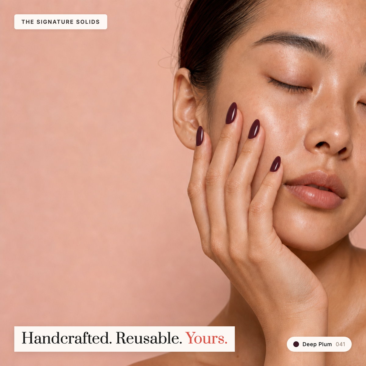 The Signature Solids — Deep Plum
