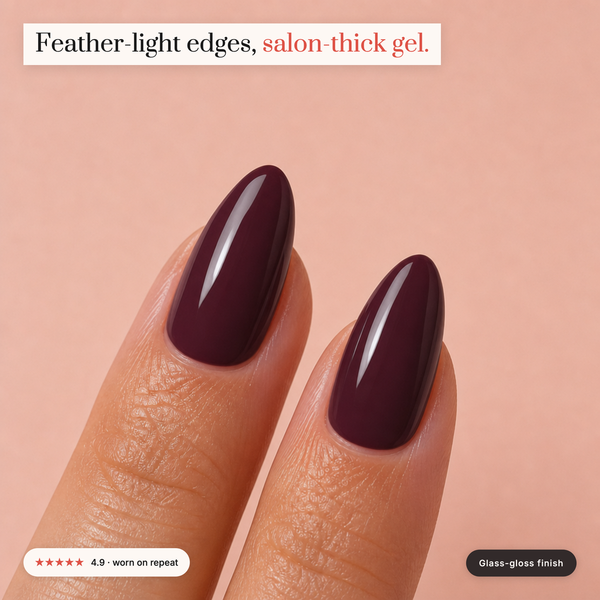 The Signature Solids — Deep Plum