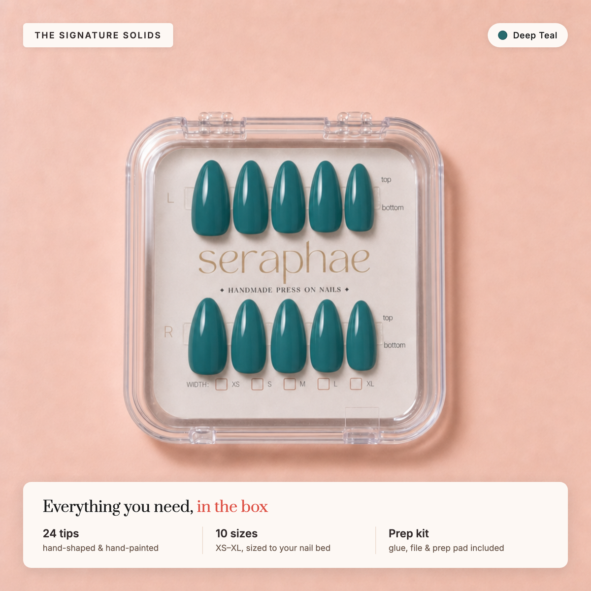 The Signature Solids — Deep Teal