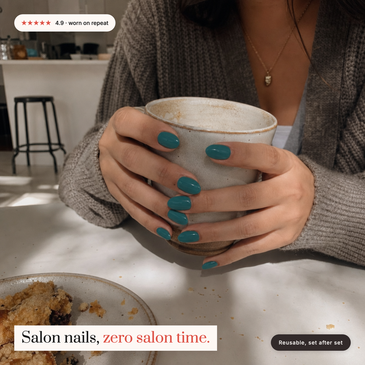 The Signature Solids — Deep Teal