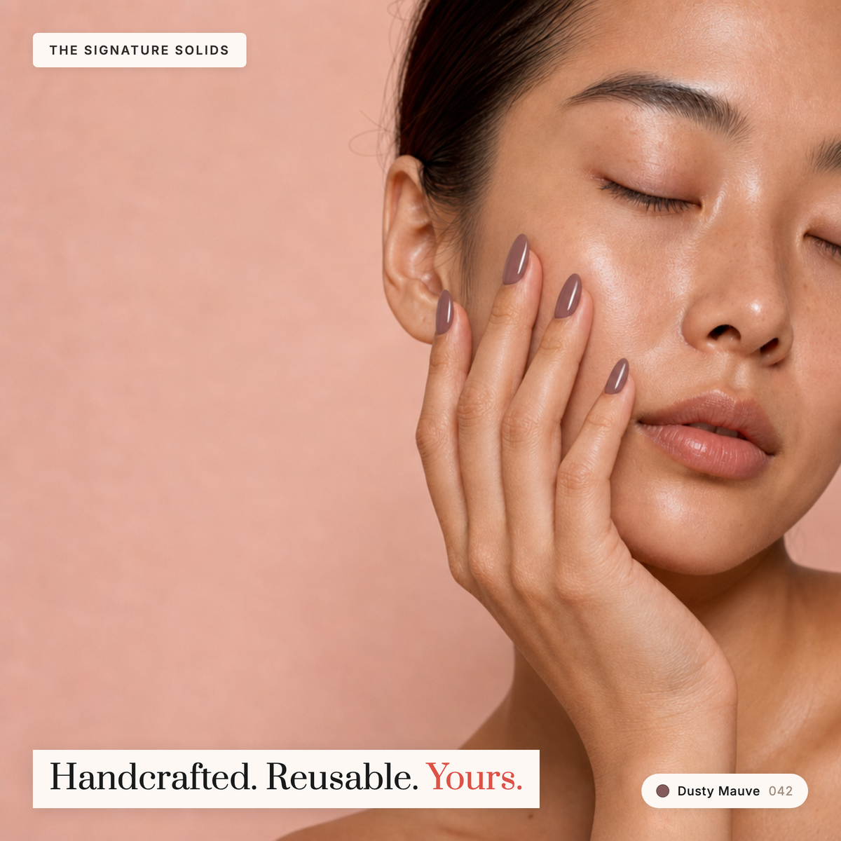 The Signature Solids — Dusty Mauve