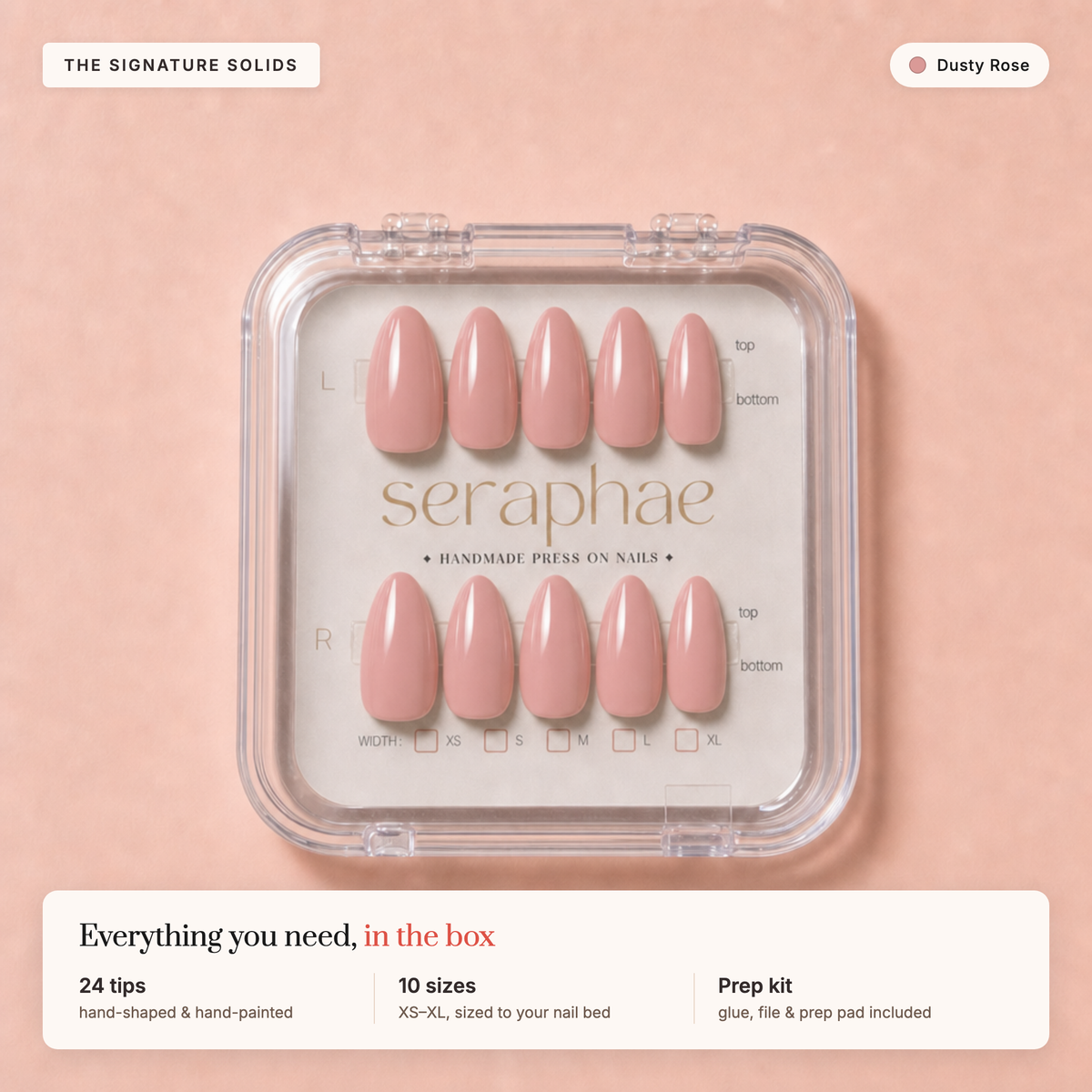 The Signature Solids — Dusty Rose