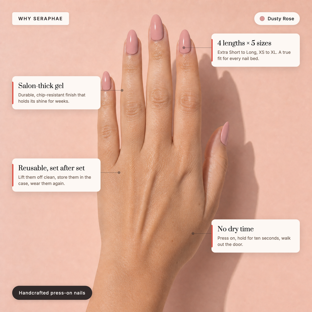 The Signature Solids — Dusty Rose