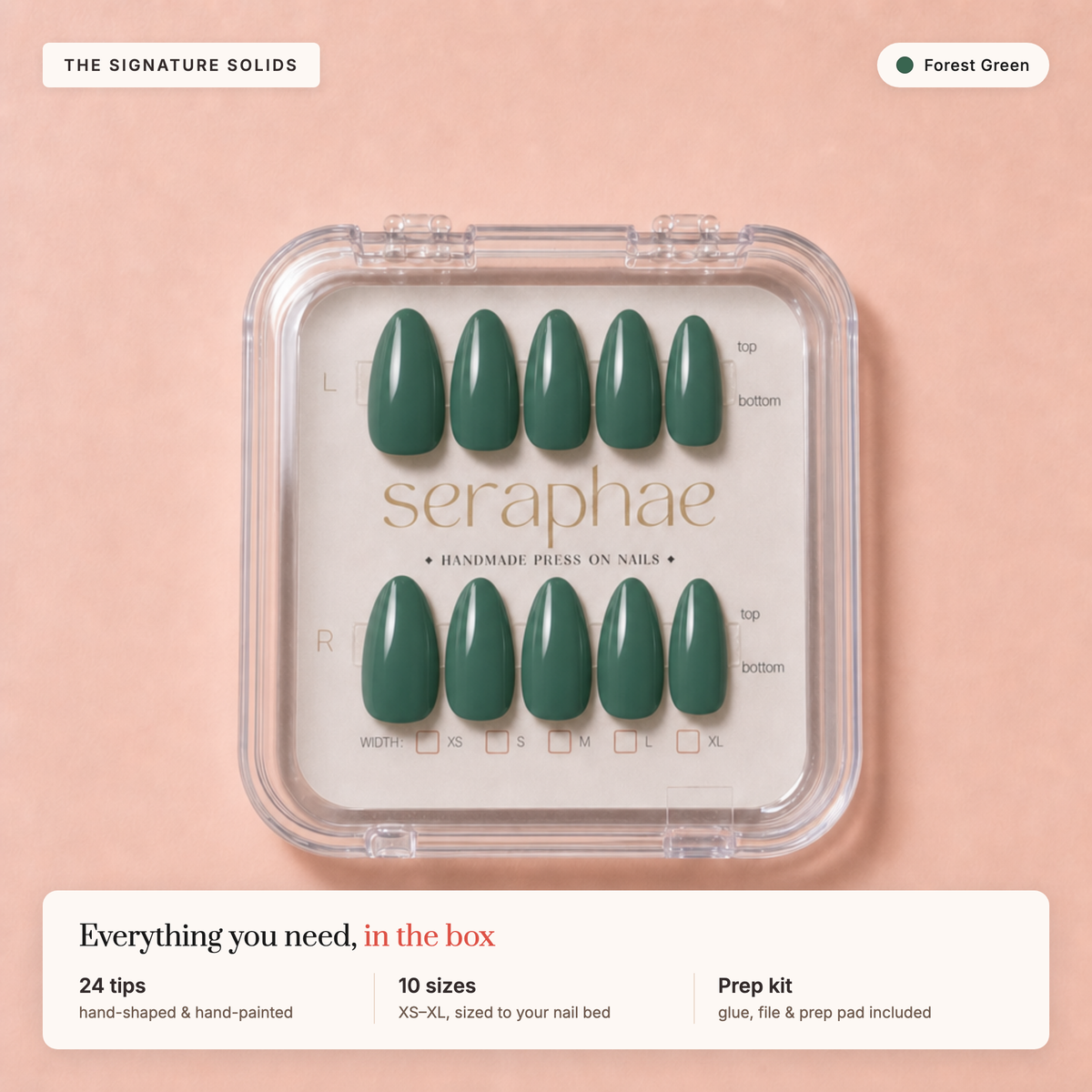 The Signature Solids — Forest Green