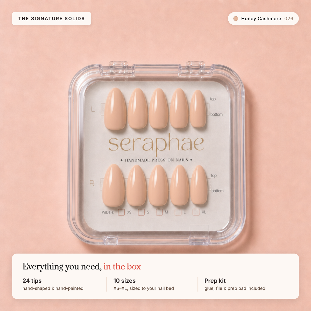 The Signature Solids — Honey Cashmere
