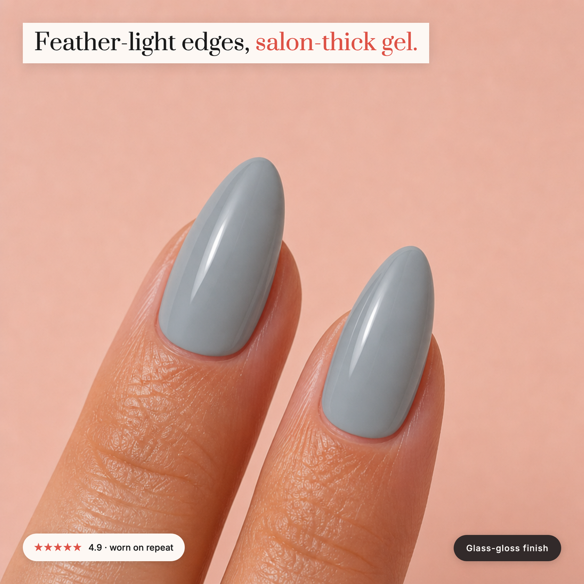The Signature Solids — Mist Gray