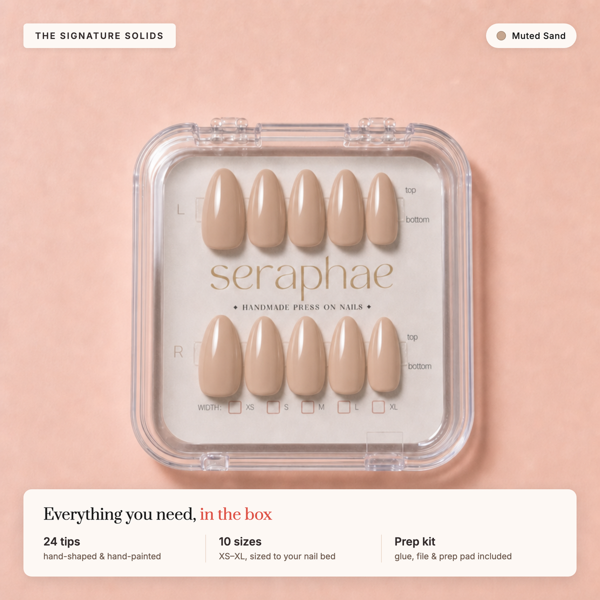 The Signature Solids — Muted Sand