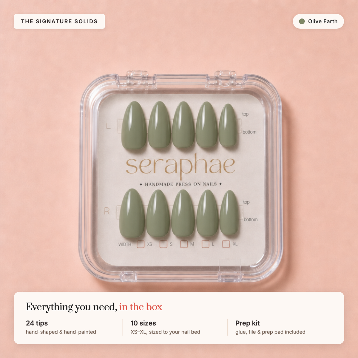 The Signature Solids — Olive Earth