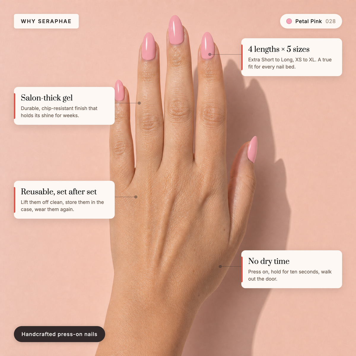 The Signature Solids — Petal Pink