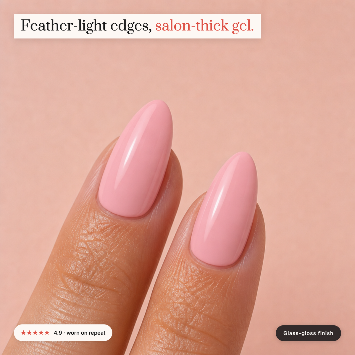 The Signature Solids — Petal Pink