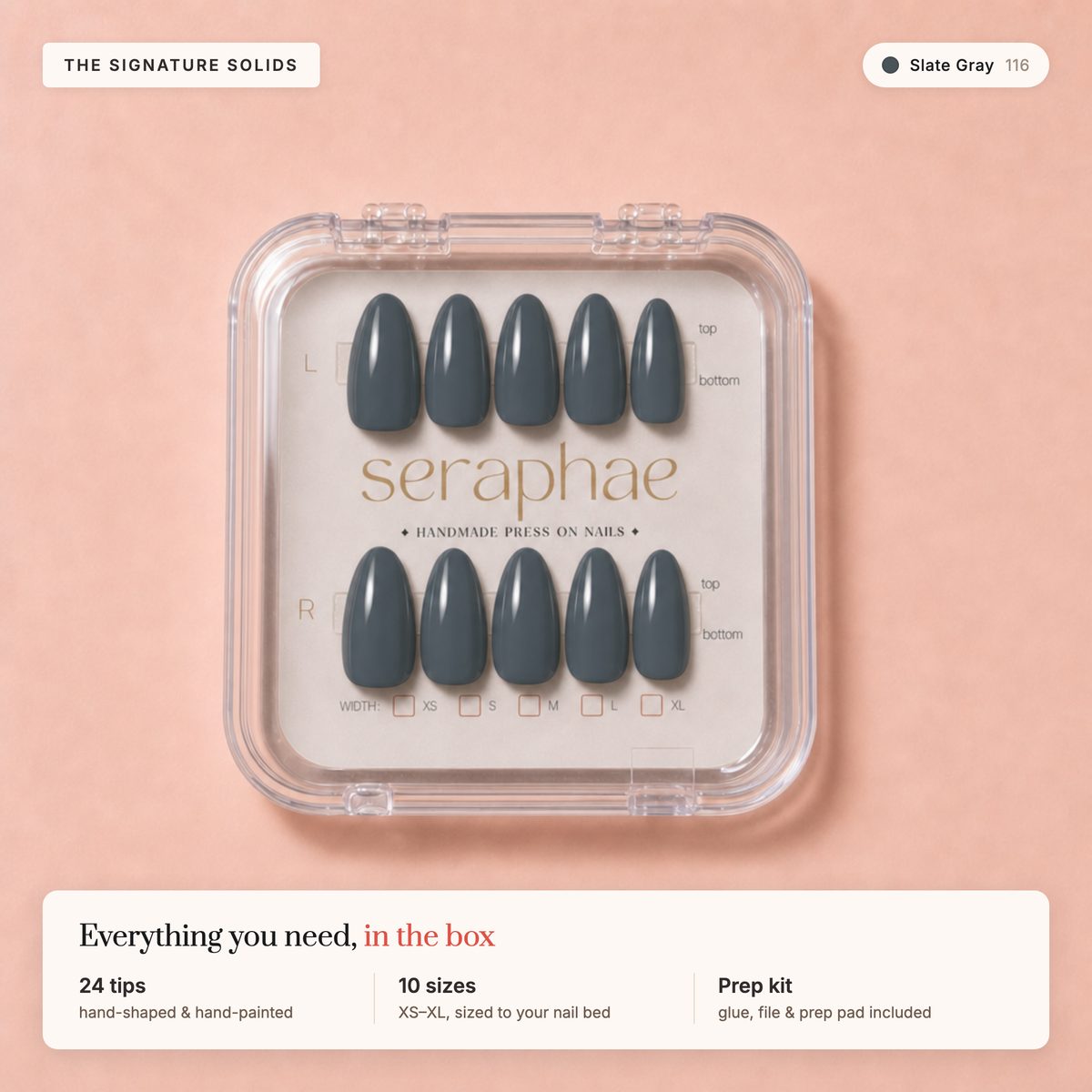 The Signature Solids — Slate Gray