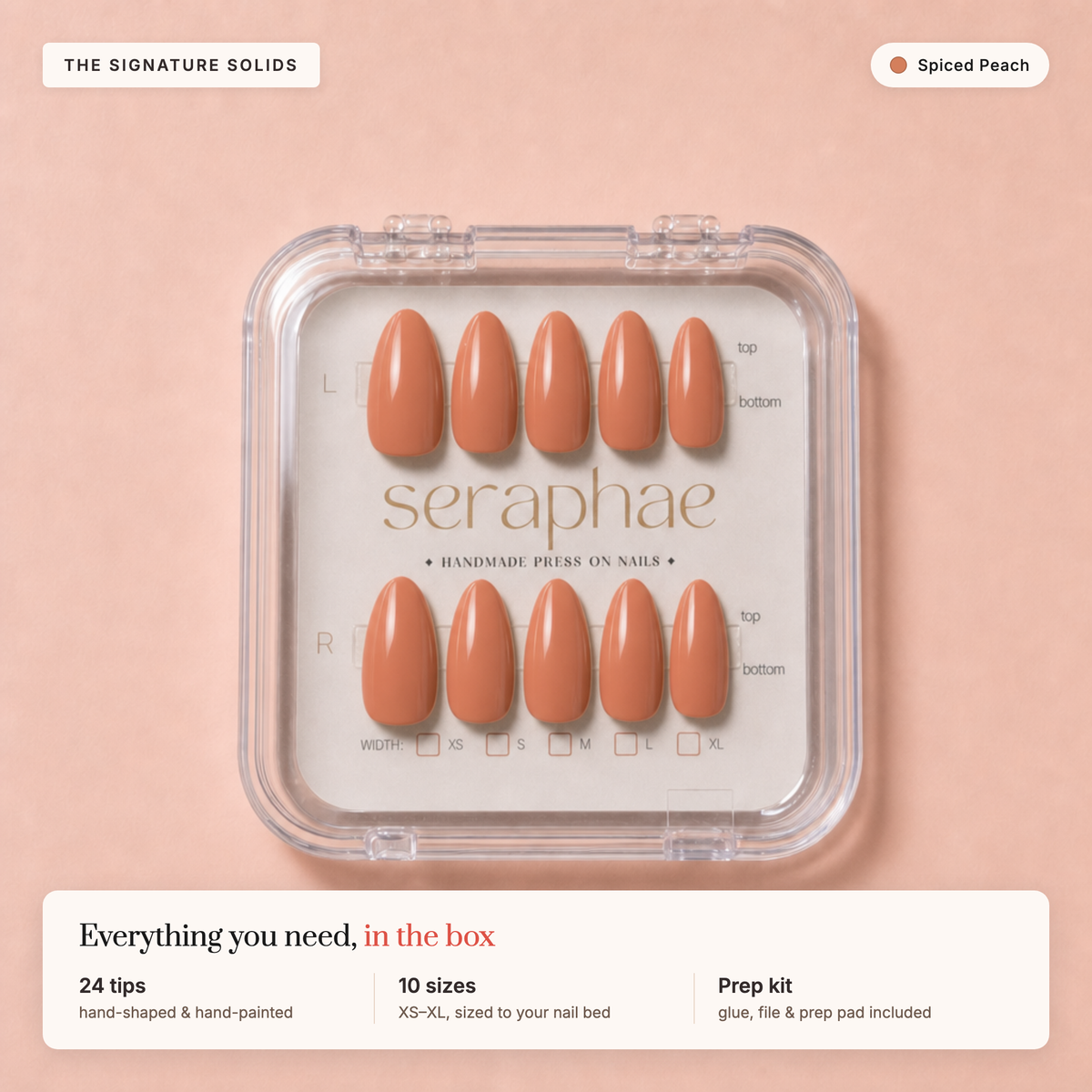 The Signature Solids — Spiced Peach
