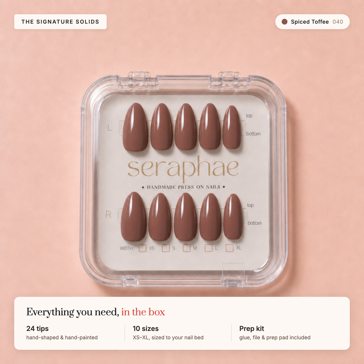 The Signature Solids — Spiced Toffee